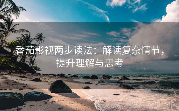番茄影视两步读法：解读复杂情节，提升理解与思考